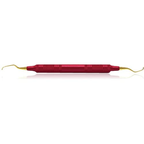 American Eagle Instruments Columbia 4L/4R XP Sharpen-Free Universal Curette, Double-Ended, EagleLite Resin Handle, Red, 3/8" (9.5mm), 1/Pk, AECC4L-4RXPX thumbnail 13