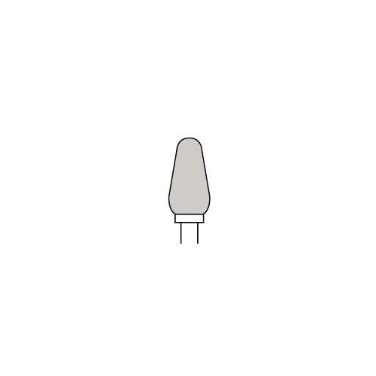 Robot® Carbide Cutter Bur, HP, Crosscut 18/12 Blade, #351E, 6.0 mm Diameter, 11.0 mm Length, 1/Pkg, SH351E-060 thumbnail 2
