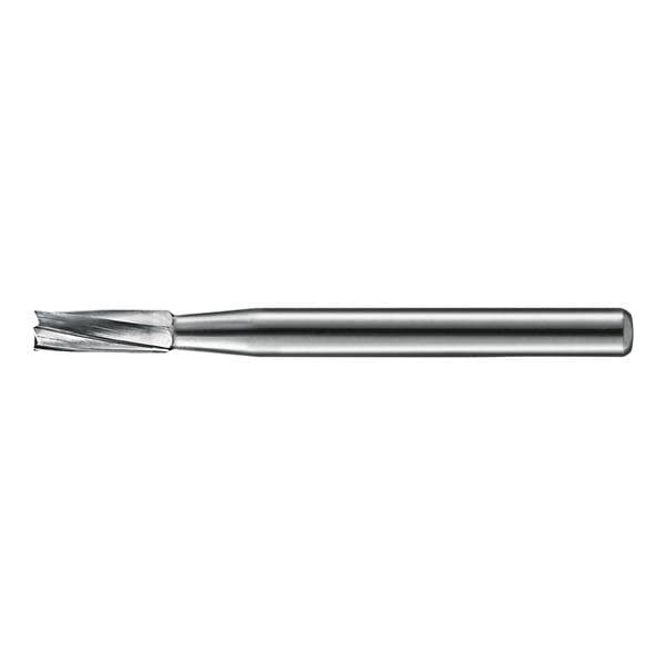 Kerr FG 257 Carbide Bur, Straight Flat-End Fissure, All Purpose 6 Flute, 1 mm Diameter, 3.7 mm Length, 10/Pkg, FG257-KC0 thumbnail 2