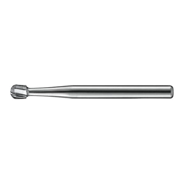 Kerr (KaVo Kerr) Operative Carbide Bur, FG Round #5, 6 Flute, 1.6 mm Diameter, Friction Grip, 10/Pkg, FG5-KC0 thumbnail 2