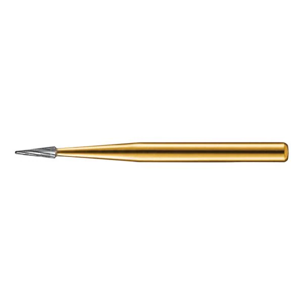 KavoKerr FG7204 Carbide Trimming & Finishing Bur, Taper Finishing, 12 Flute, Friction Grip, 1.4mm Diameter, 8.5mm Length, 10/Pk thumbnail 2