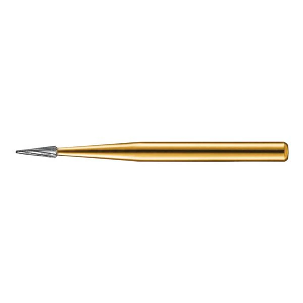 KavoKerr FG7205 Carbide Trimming & Finishing Bur, Taper Finishing, 12 Flute, Friction Grip, 1.6mm Diameter, 8.5mm Length, 10/Pk thumbnail 2