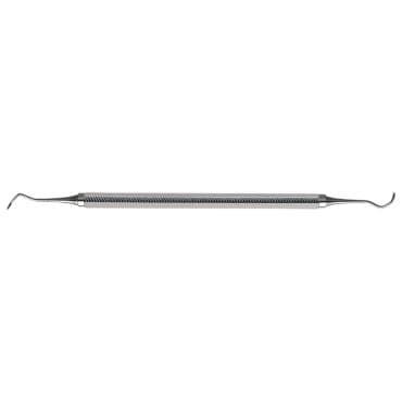 Hu-Friedy Jacquette Scaler, Double-Ended, 34/35, #6 Satin Steel Handle, SJ34/356 thumbnail 3