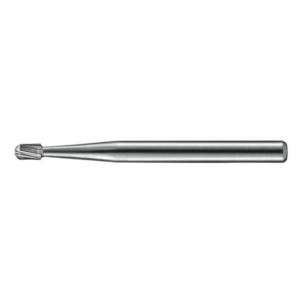 Kerr FGSS 331 Carbide Bur, Pear, 6 Flute, Friction Grip Short Shank, 1 mm Diameter, 1.6 mm Length, 10/Pk thumbnail 2