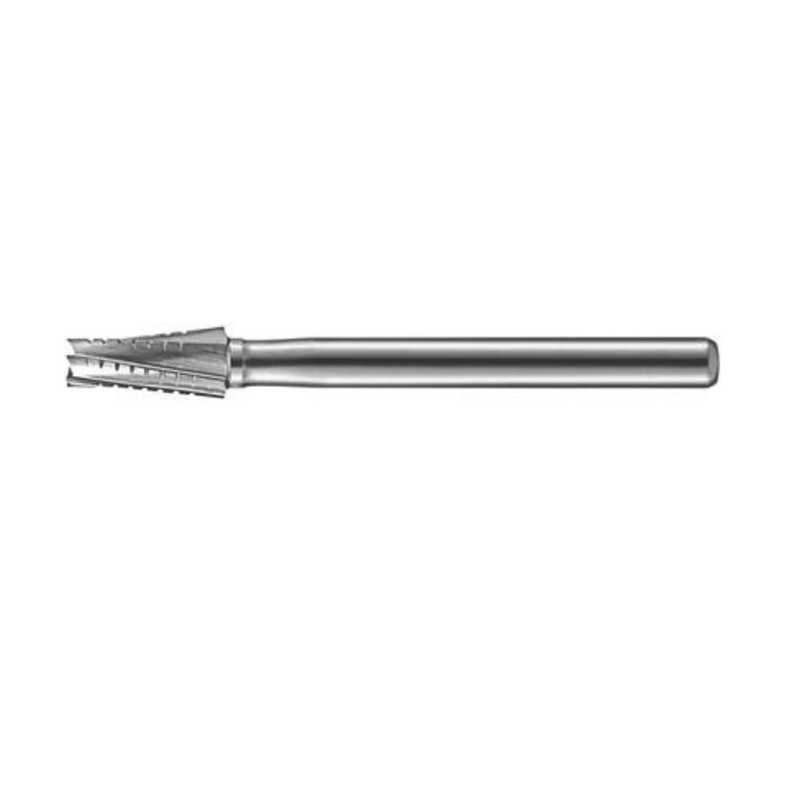 Kerr HP702L Carbide Bur, Taper Flat End Crosscut, 6 Flute, 1.6 mm Diameter, 1.9 mm Length, 5/Pk, HP702L-KC5 thumbnail 2