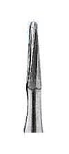 SS White FG #1171 Tapered Fissure Round End Carbide Bur, Friction Grip, 1.2 mm Diameter, 3.8 mm Length, 100/Bx thumbnail 2