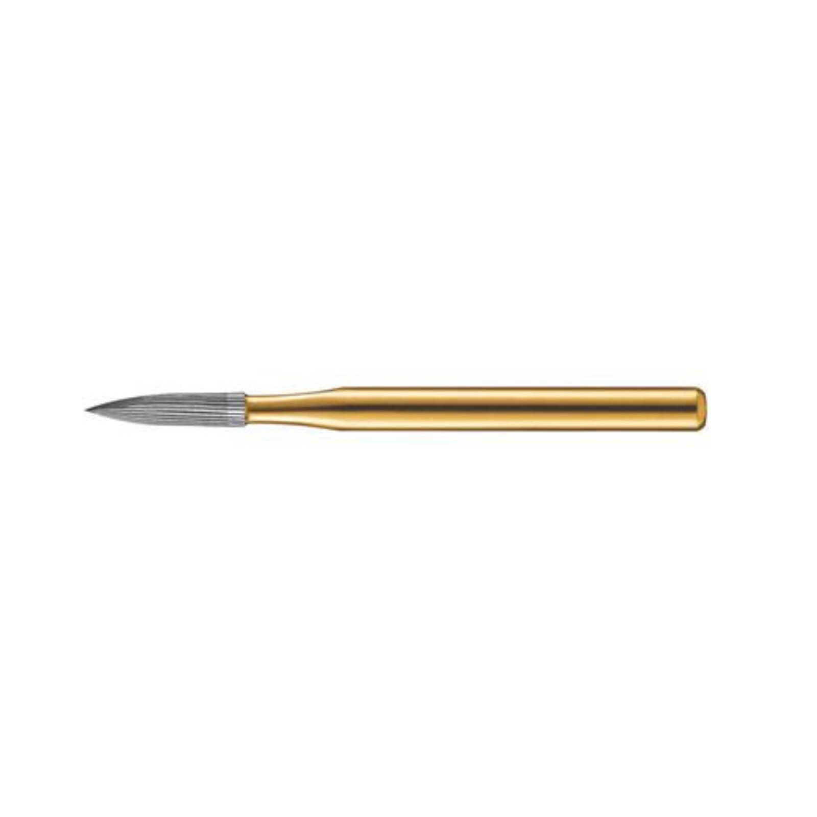 Kerr Trimming & Finishing Carbide Bur FG 7902, Needle Shape, 12 Flute, 1 mm Diameter, 3.4 mm Length, 100/Pk, FG7902-KCC thumbnail 2