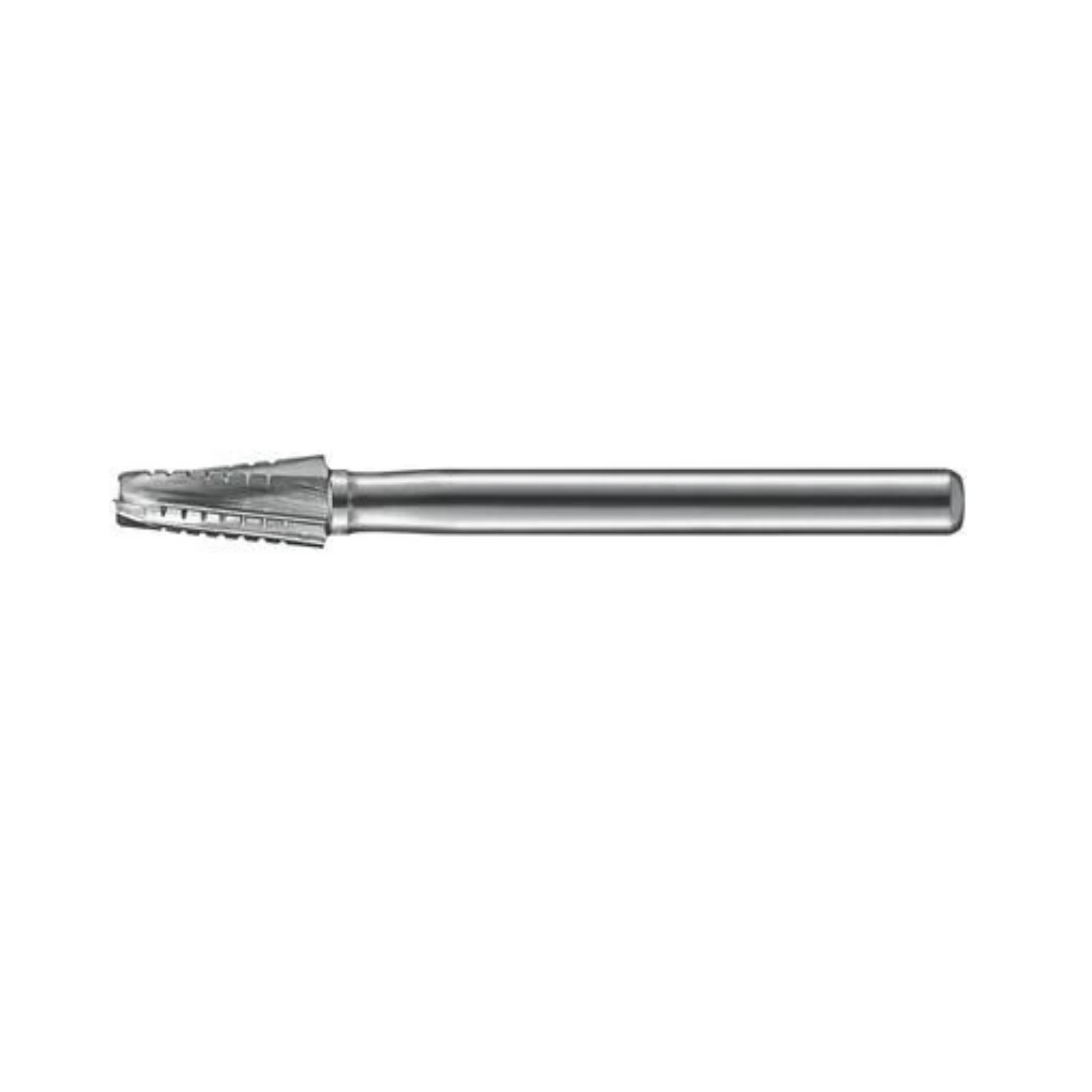 Kerr (KaVo Kerr) Carbide Bur #1703, Tapered Fissure, Round End, X-Cut, 6 Flutes, 2.1 mm Diameter, 4.5 mm Length, Handpiece Shank, 5/Pk thumbnail 2