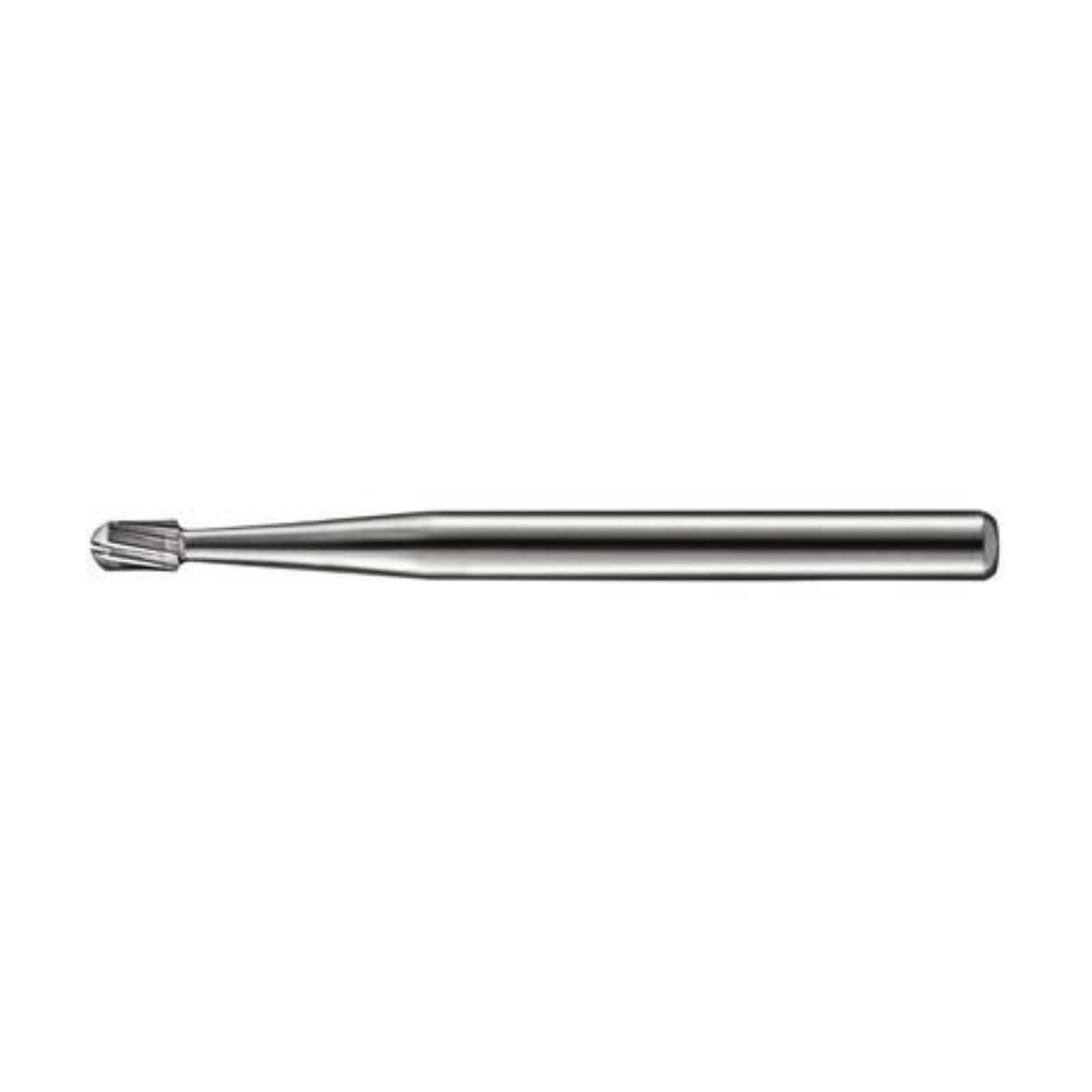 Kerr FG #331 Pear Shaped Carbide Bur, Friction Grip, 6 Flute, 1 mm Diameter, 1.6 mm Length, 100/Pk, FG331-KCC thumbnail 2