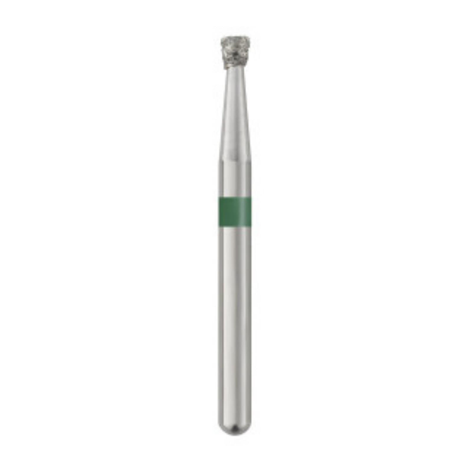 Piranha® Single Patient Use Diamond Bur, Inverted Cone, FG, Coarse, Size #805-014C, 1.4 mm Diameter, 25/Pkg thumbnail 2