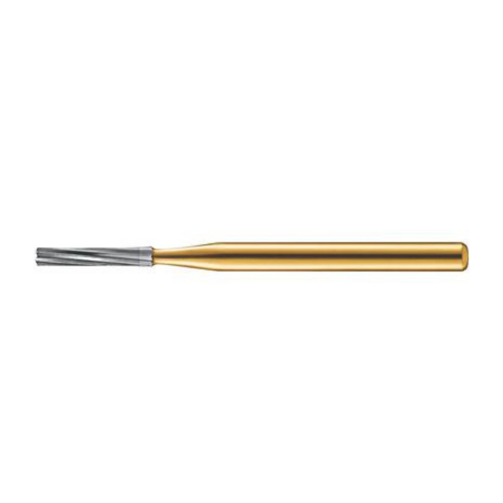 Kerr Trimming & Finishing Carbide Bur FG 9572, Straight 30 Flute, 1 mm Diameter, 3.7 mm Length, 10/Pk, FG9572-KC0 thumbnail 2