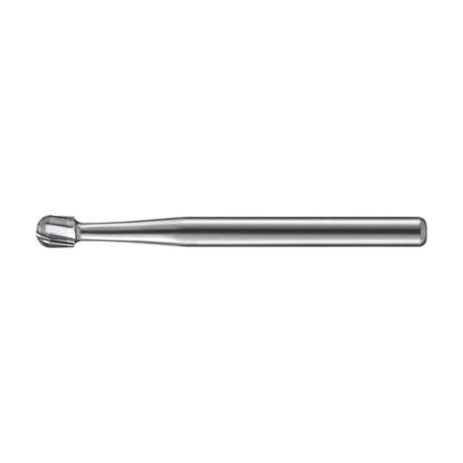 Kerr (KaVo Kerr) FG 1/4 Carbide Bur, Round, 6 Flute, 0.5 mm Diameter, Friction Grip, 100/Pk thumbnail 2