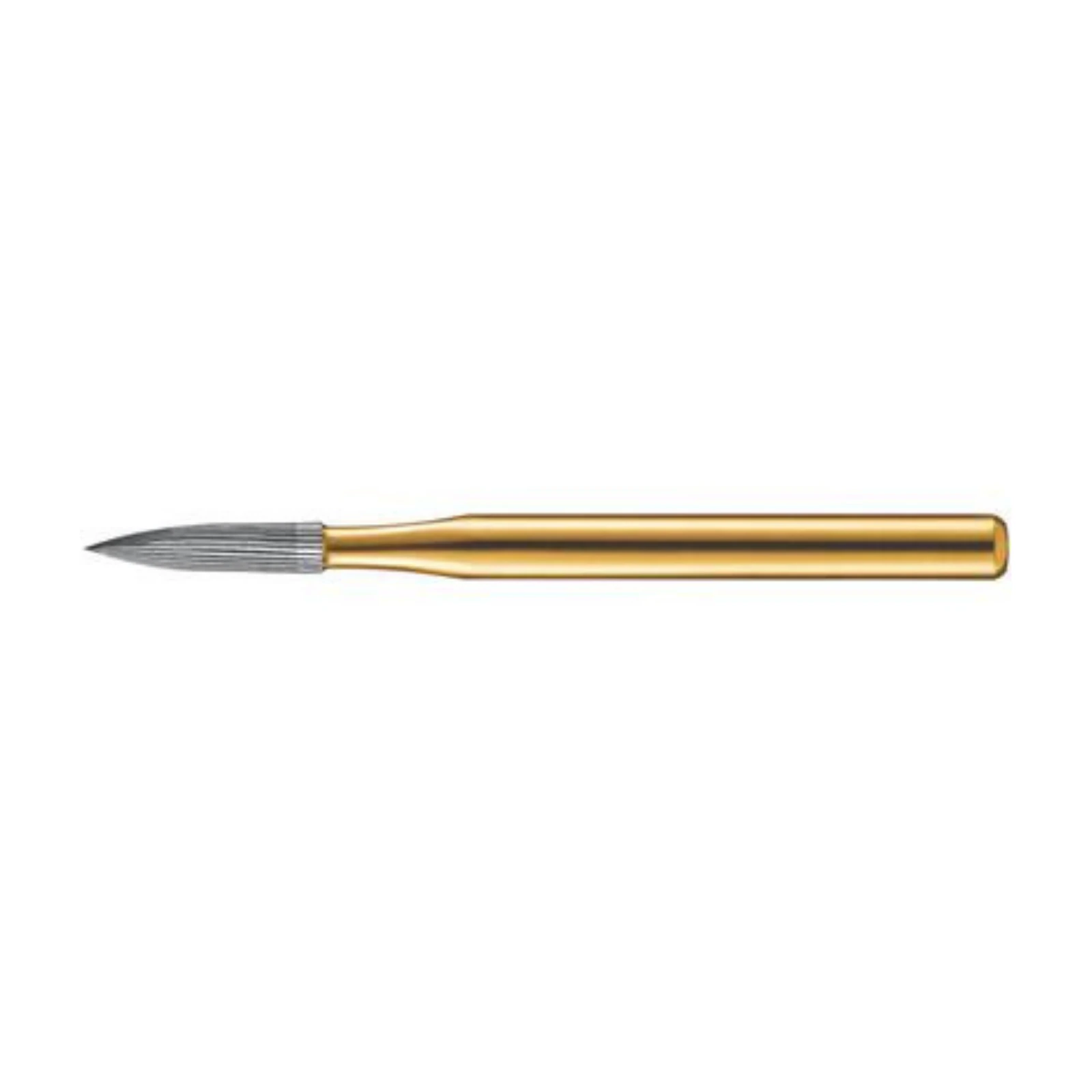 KaVo Kerr Trimming & Finishing Carbide Bur FG 7901, Needle Shape, 12 Flute, 0.9 mm Diameter, 2.2 mm Length, 100/Pkg, FG7901-KCC thumbnail 2
