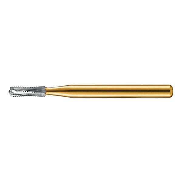 Kerr (KaVo Kerr) Specialty Fine Cross-Cut Carbide Bur, FG 1957, Straight Fissure Round End, 1.0 mm Diameter, 3.7 mm Length, 6 Flutes, 10/Pk thumbnail 2