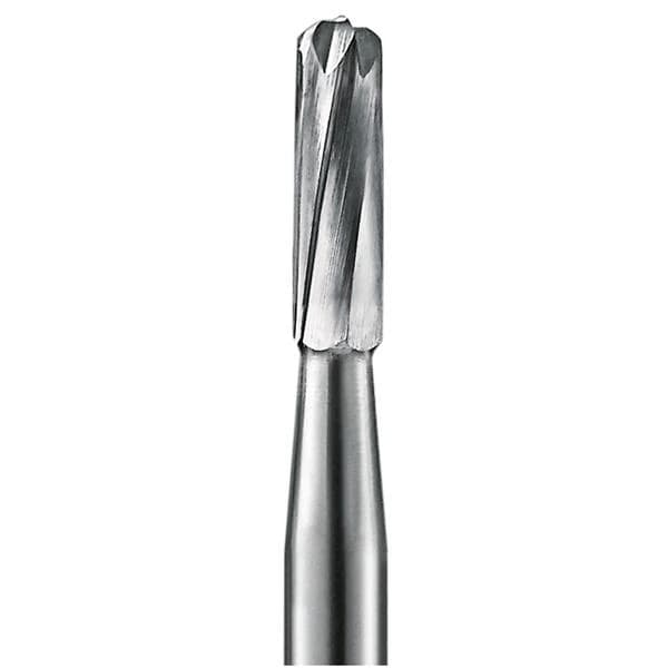 KaVo Kerr Operative Carbide Bur FGSS #1157, Straight Fissure Round End, Friction Grip Short Shank, 1 mm Diameter, 3.7 mm Length, 6 Flute, 10/Pk thumbnail 2