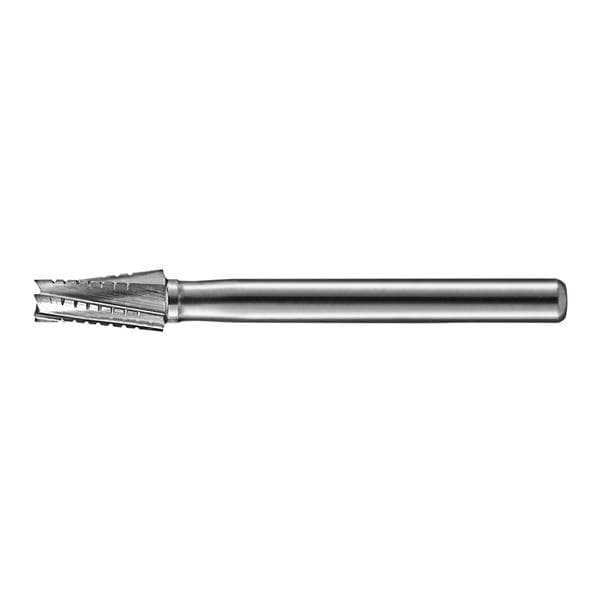 Kerr FGSS 700 Carbide Bur, Taper Flat End Crosscut, Friction Grip Short Shank, 1 mm Diameter, 3.7 mm Length, 10/Pk (FGSS700-KC0) thumbnail 2