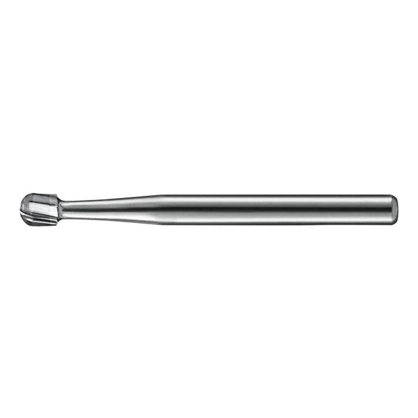 Kerr Operative Carbide Bur FGSS4, Round #4, Short Shank, Friction Grip, 1.4 mm Diameter, 6 Flutes, 10/Pk, FGSS4-KC0 thumbnail 2