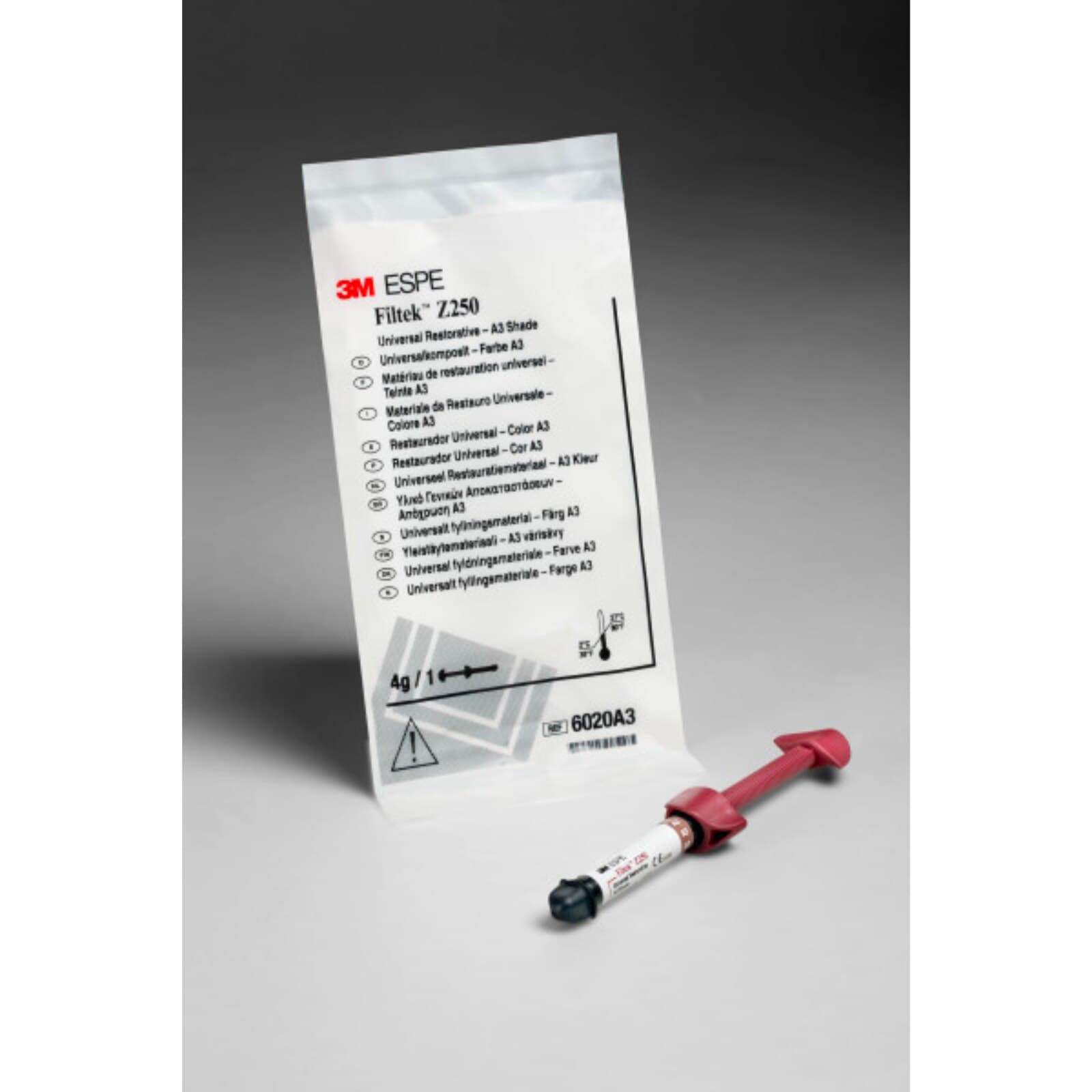 3M Filtek Z250 Universal Restorative Composite, Syringe Refill, 4 g, Shade D3, 6020D3 thumbnail 6