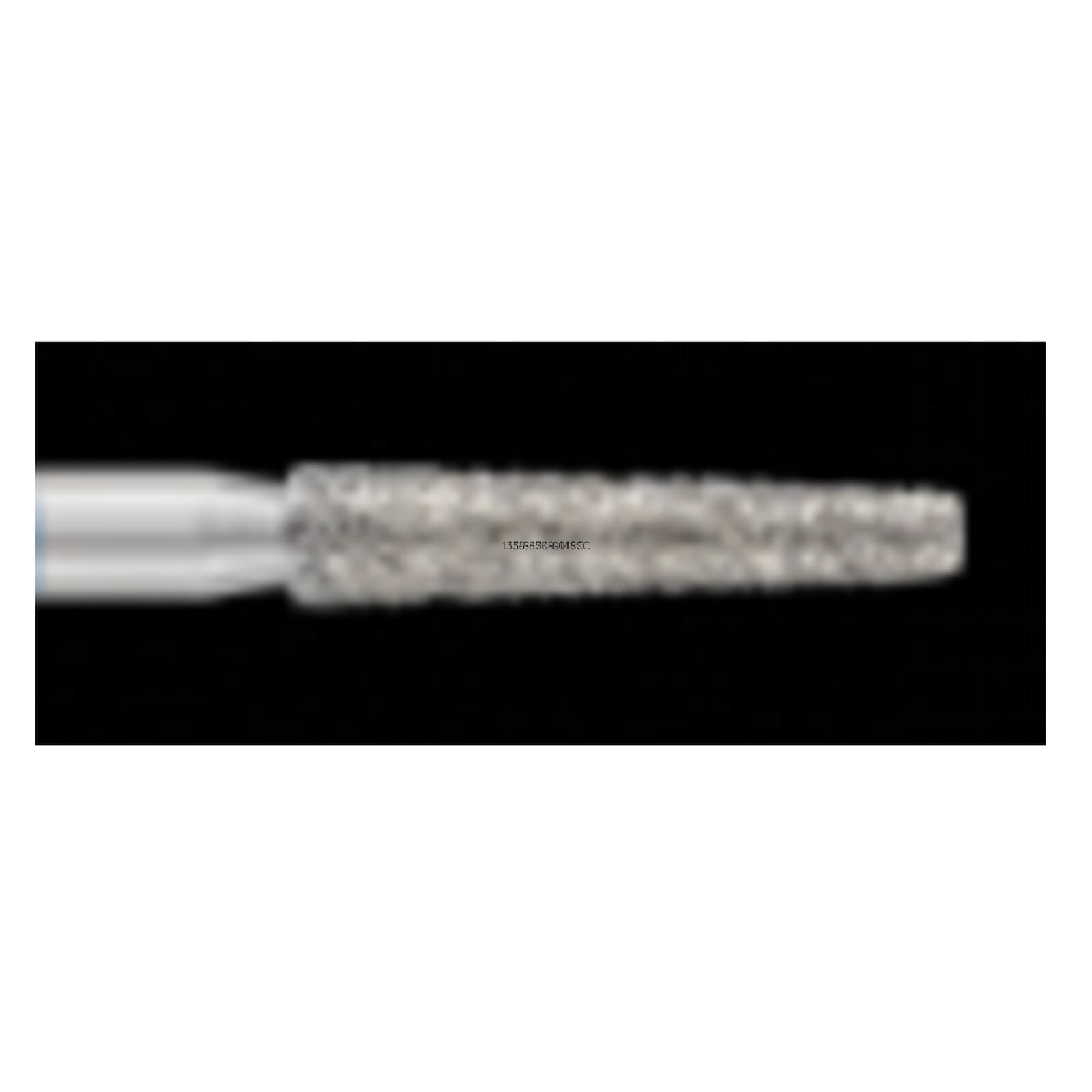 Piranha Diamond Single-Use Burs, FG, Modified Flat End Taper, #847KR-018SC, 1.8 mm, Super Coarse, Black, 25/Pk thumbnail 3