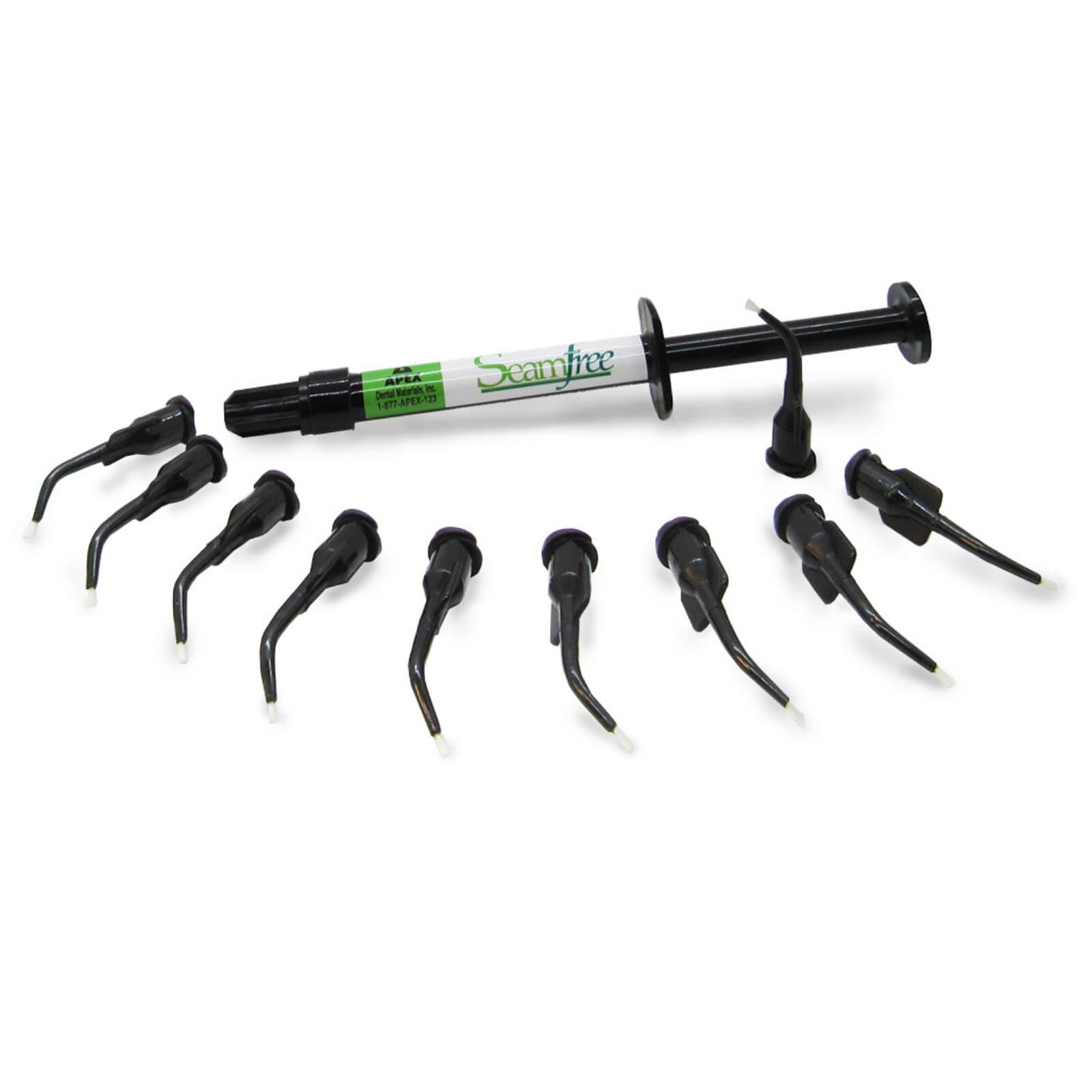 Vista Apex Seamfree Composite Wetting Resin and Lubricant Syringe Kit, 1.2 mL, 5 Syringes with 50 Tips, #90026 thumbnail 9