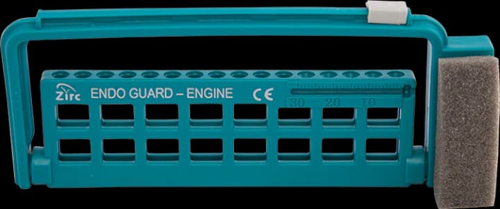 Zirc Steri-Endo Guard Engine Organizer, Teal, Holds 11 Engine & 5 Hand Files, Autoclavable, 50Z452J thumbnail 3