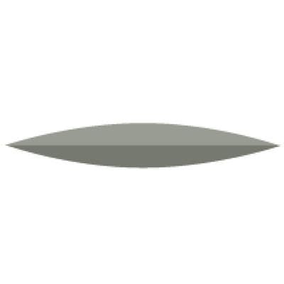 NTI Silicone Polisher, Gray, Knife Edge #220, Unmounted, 10/Pkg, P0322-220 thumbnail 2