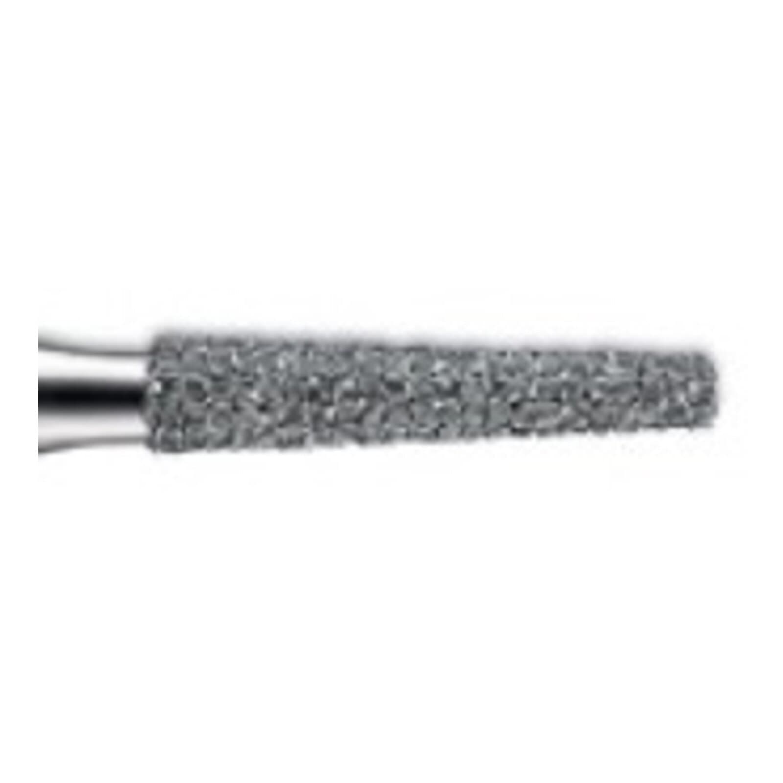 SS White Piranha Diamond Bur 847L-016F, Fine Grit, Long Flat End Taper, Friction Grip, Single-Use, 25/Pk - Piranha Diamond 847L-016F 25/Pk - Image 1