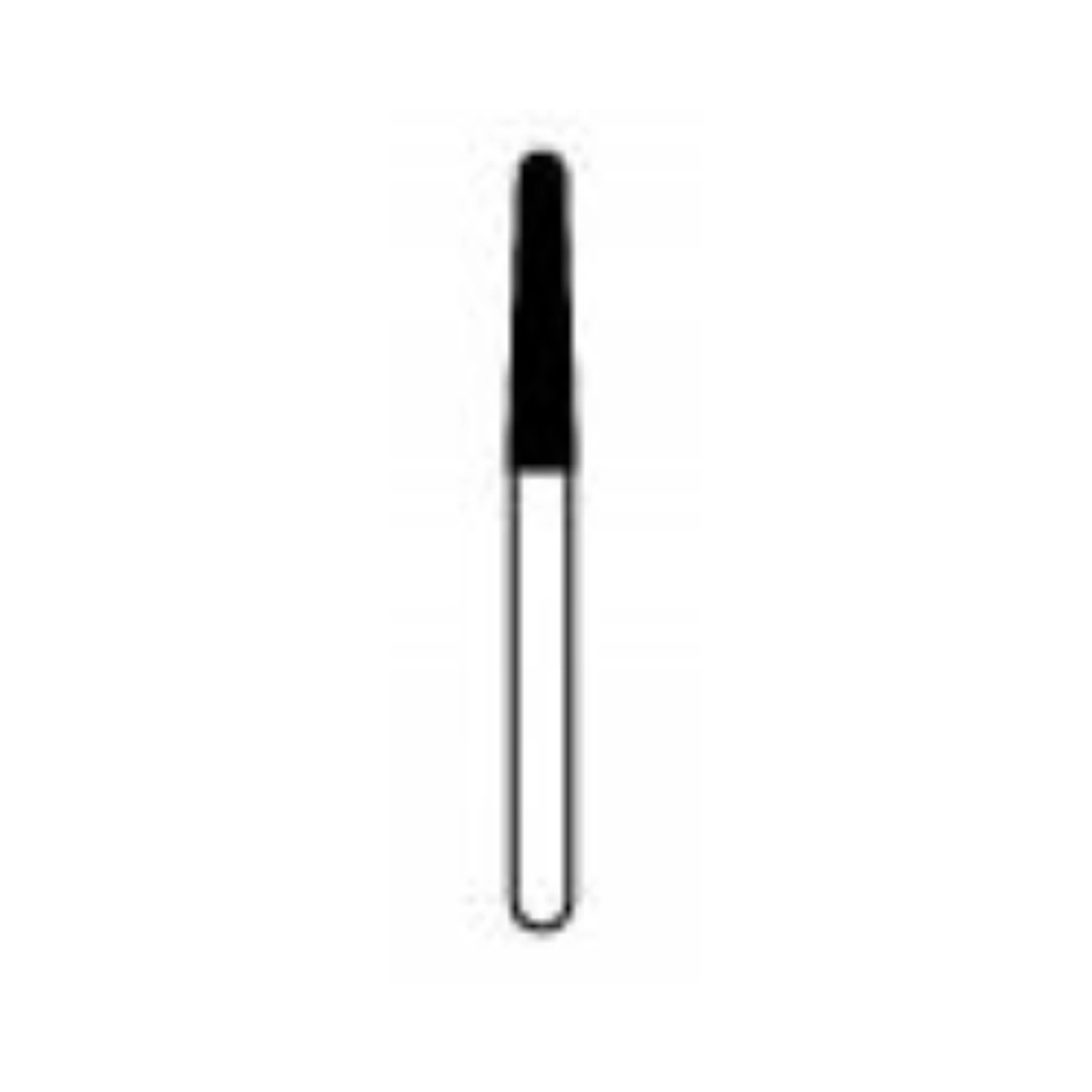 NTI Diamond Bur, FG, Long Taper Round End, # F856L, 1.8 mm Diameter, Fine Grit, Red Ring, 5/Pk, F856L-018 thumbnail 3