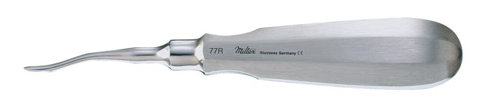 Miltex Surgical Elevator #77R, Serrated, Single End, Left, DEL77R thumbnail 2