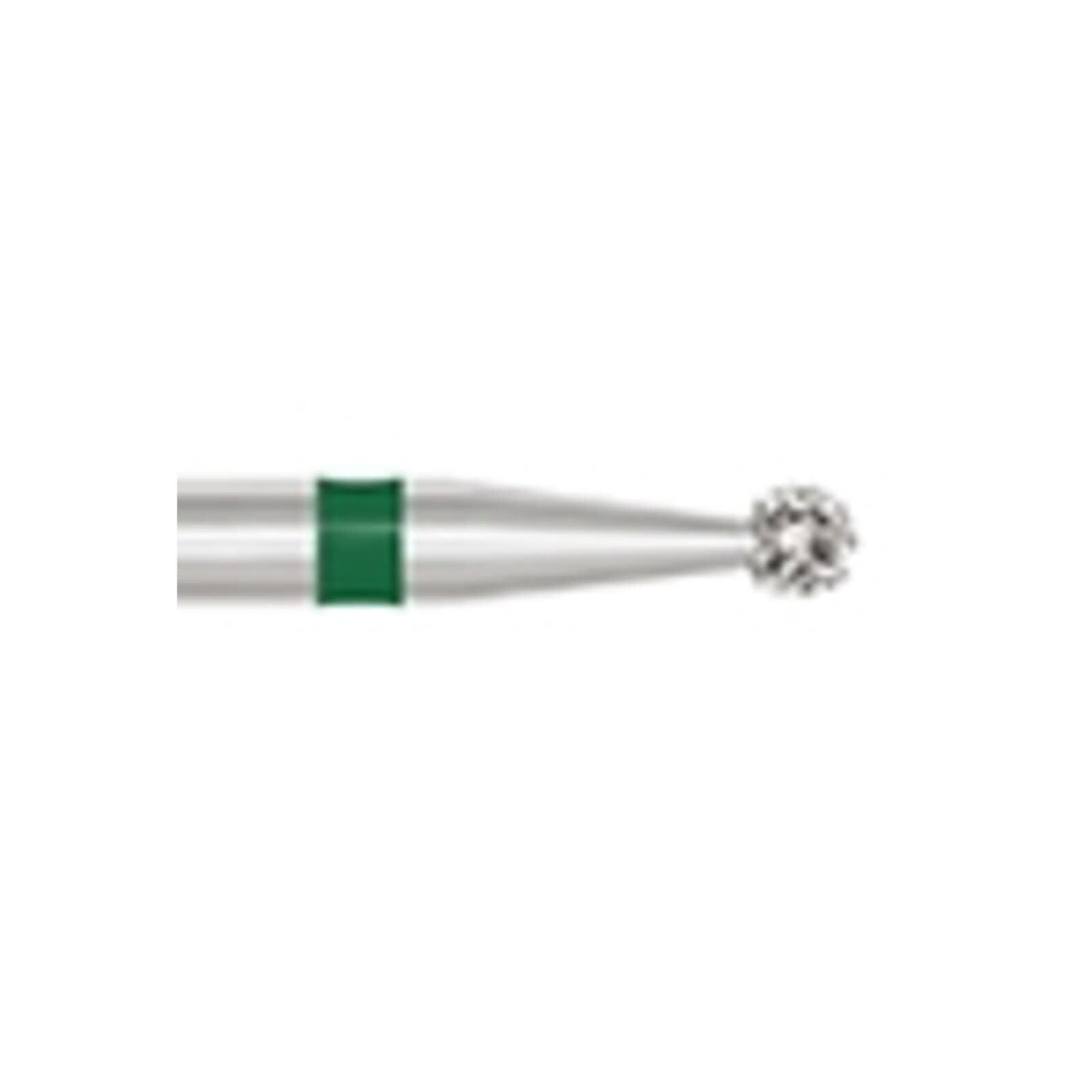 SS White Revelation Diamond Bur #801-014-UF, Ultra Fine Grit, Round, Friction Grip, 1.4 mm Diameter, 5/Pkg - Revelation Diamond UF801-014 5/Pk - Image 1