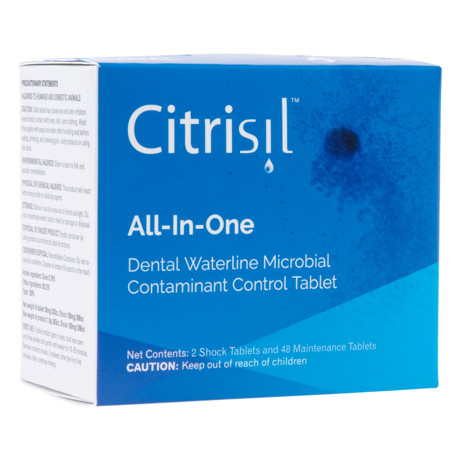 Citrisil White All-In-One Waterline Maintenance Tablets, 0.7-1 Liter Bottles, Value Pack of 4 (4 x 48 Tablets), C50-W-VAL4 thumbnail 3