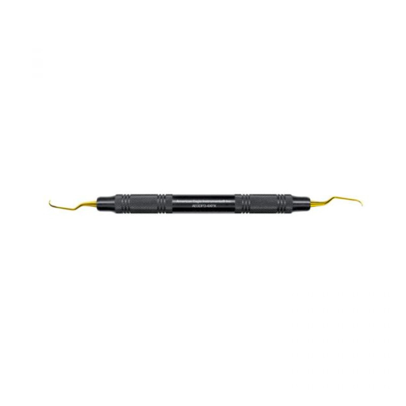 American Eagle Gracey +3 Deep Pocket 3-4 XP with 3/8" Black Handle, Single Instrument, AEGDP3-4XPX - American Eagle Gracey +3 Deep Pocket 3-4 XP with 3/8" Black Handle, Single Instrument - Image 1