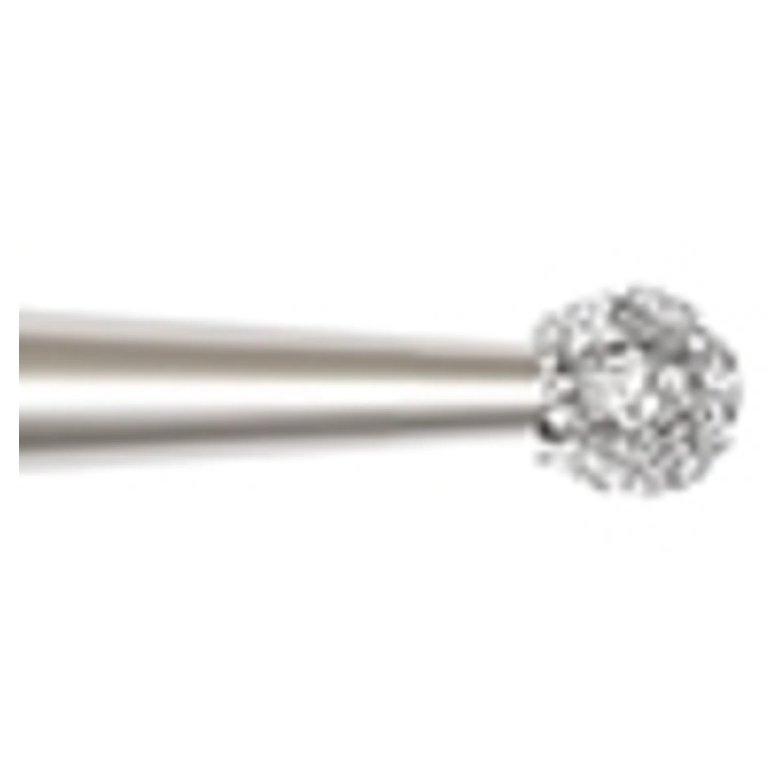 SS White Revelation Diamond Bur, Friction Grip, Round, Ultra Fine, #801-018UF, 1.8 mm Head Diameter, 5/Pkg - Revelation Diamond UF801-018 5/Pk - Image 1