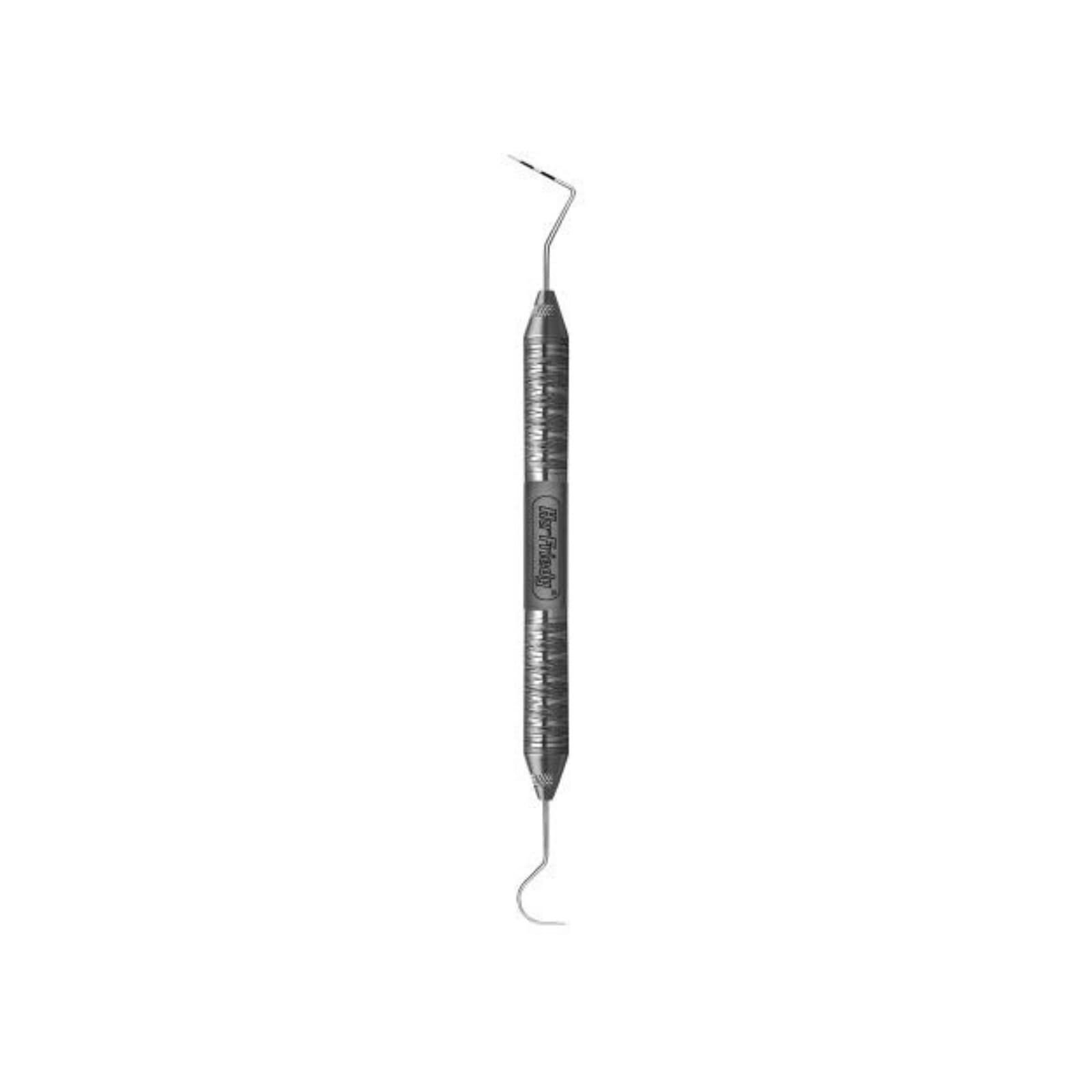 Hu-Friedy Expro 23/CP-8 Double-Ended Explorer/Probe, #6 Satin Steel Handle, XP23/86 thumbnail 3