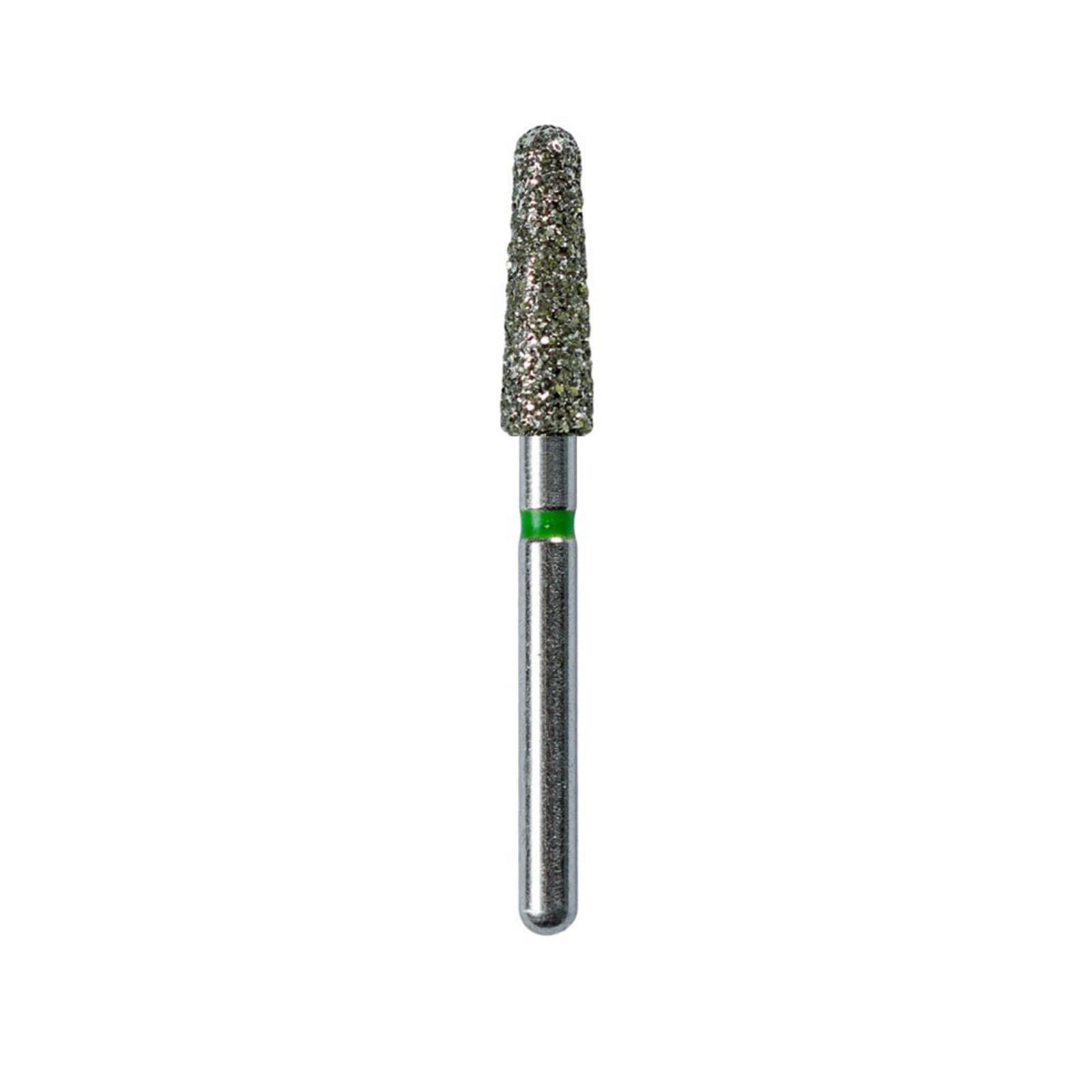 Midwest Multi-Use Diamond Bur FG 856-025C, Coarse, Taper Round End, 2.5 mm Diameter, 8.0 mm Length, 5/Pkg, 471212 thumbnail 2