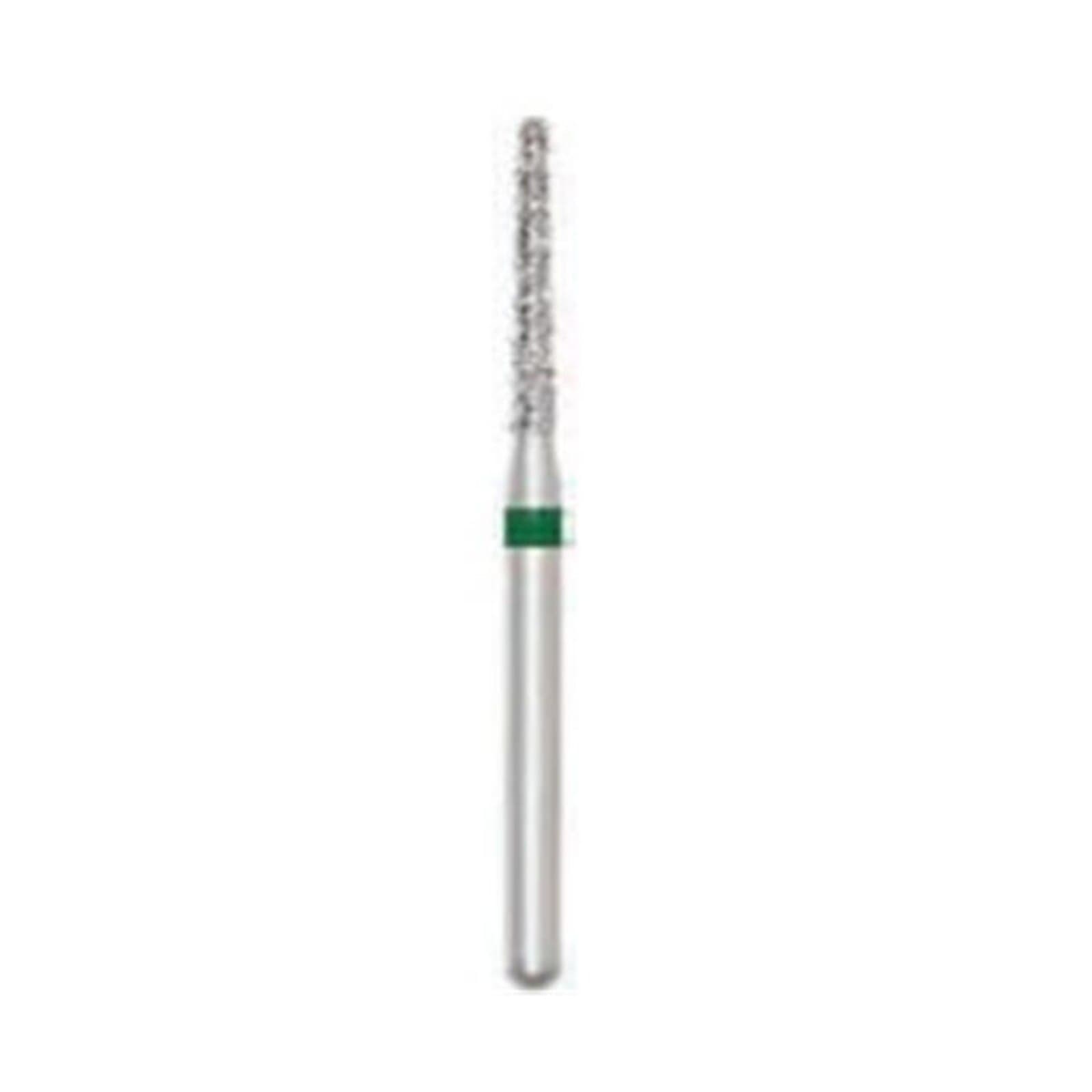 Midwest Diamond Bur FG 856-012SC, Super Coarse, Round End Taper, Friction Grip, 1.2 mm Diameter, 8.0 mm Length, 5/Pk thumbnail 2