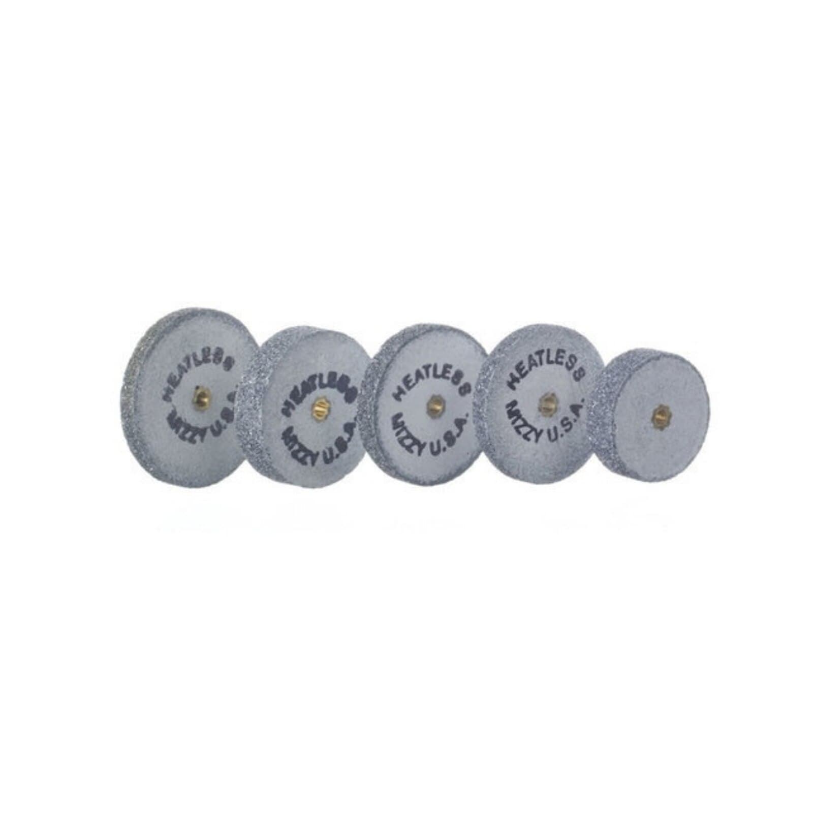 Keystone Mizzy Heatless Wheels #9, Regular Grit, 3/4" x 3/32", 50/Pkg thumbnail 2