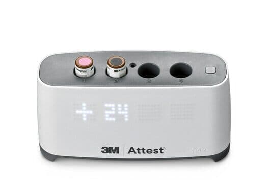 3M™ Attest™ Mini Auto-Reader 490M, 4-Well Biological Indicator Incubator/Reader, 1/Box thumbnail 3