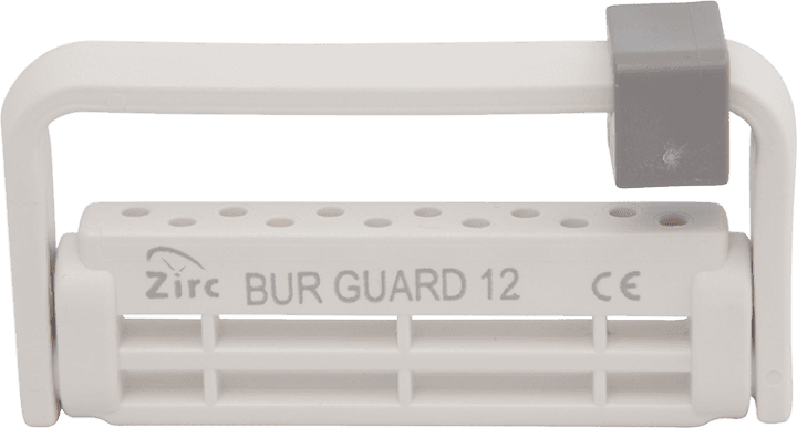 Zirc Steri-Bur Guard, 12-Hole, White, 50Z406A thumbnail 3