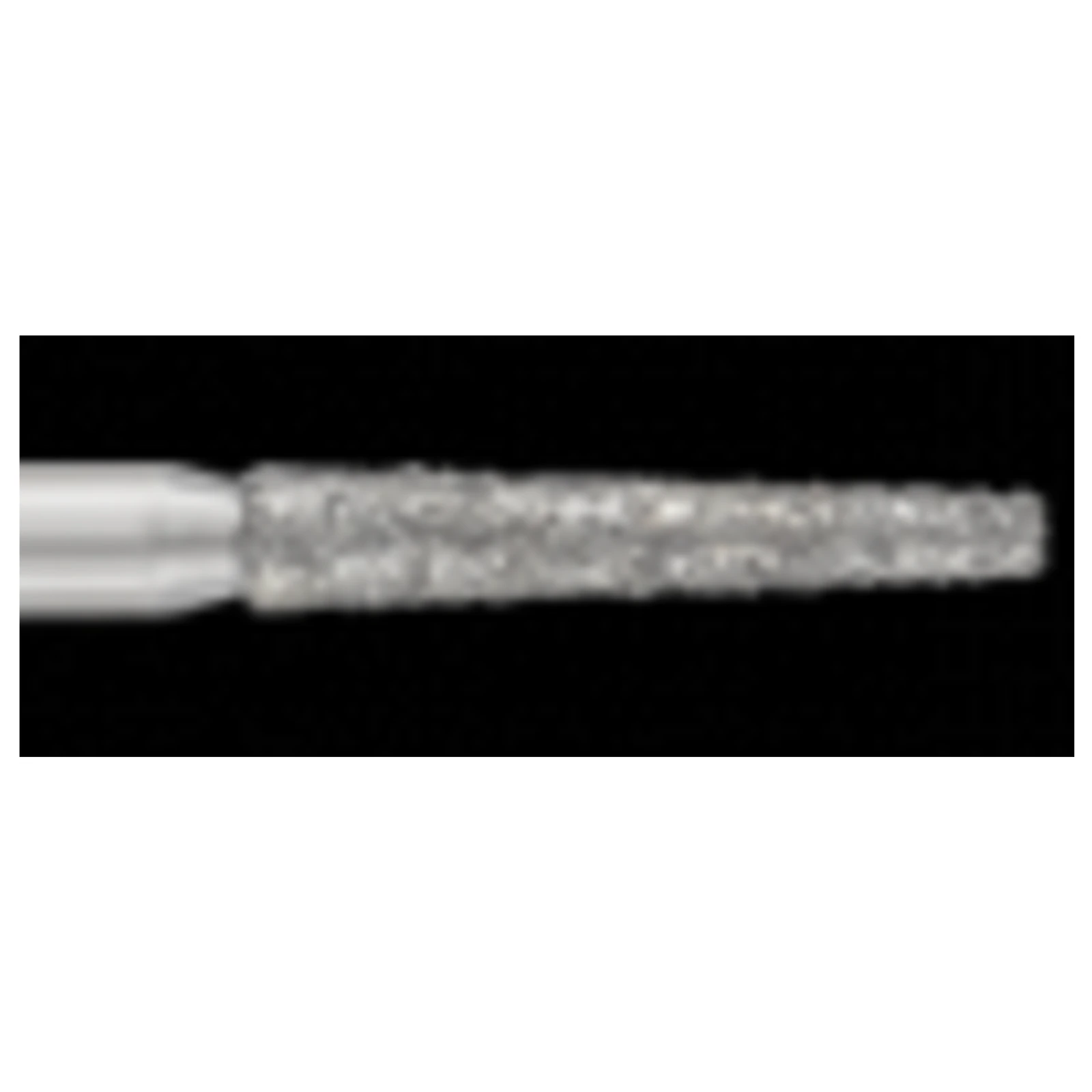 Piranha Diamond Single-Use Burs, FG, Flat End Taper, #847-016SC, 1.6 mm, Super Coarse, Black, 25/Pk thumbnail 3