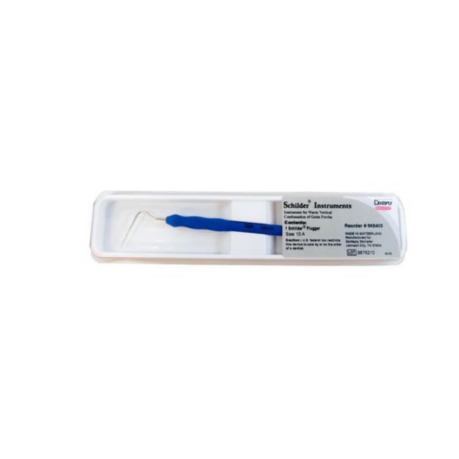 Dentsply Sirona Schilder Plugger Posterior #12 (12P), Blue Silicone Handle, 1.5 mm, 25 mm, Sterile, Single, 668418 thumbnail 2