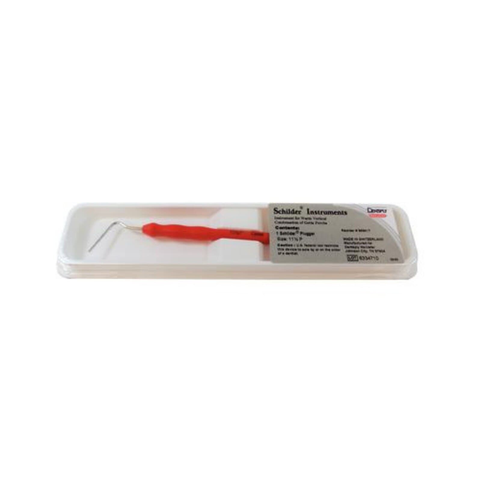 Schilder Plugger Posterior #10.5, Green, 0.9 mm, Single End, 1/Box thumbnail 2