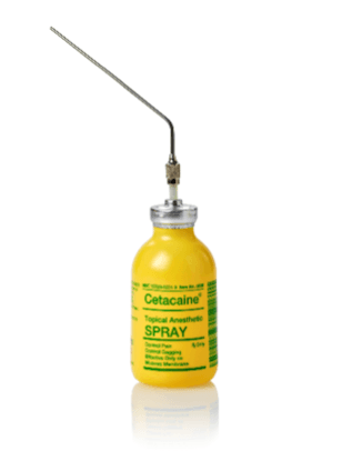 Cetacaine Topical Anesthetic Spray, 20g Bottle with Cannula, Benzocaine 14% / Butamben 2% / Tetracaine HCl 2%, 0220 thumbnail 14