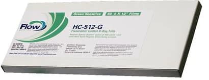 Flow X-Ray Green Team Panoramic X-Ray Film, Green Sensitive, 5" x 12", Box of 50, HC-512-G thumbnail 6