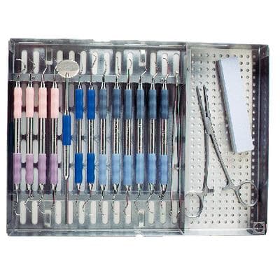 Miltex Thompson Series Instrument Cassette, 14-Instrument, Single Rack, Stainless Steel, 1/Pk, 3-118114 thumbnail 9