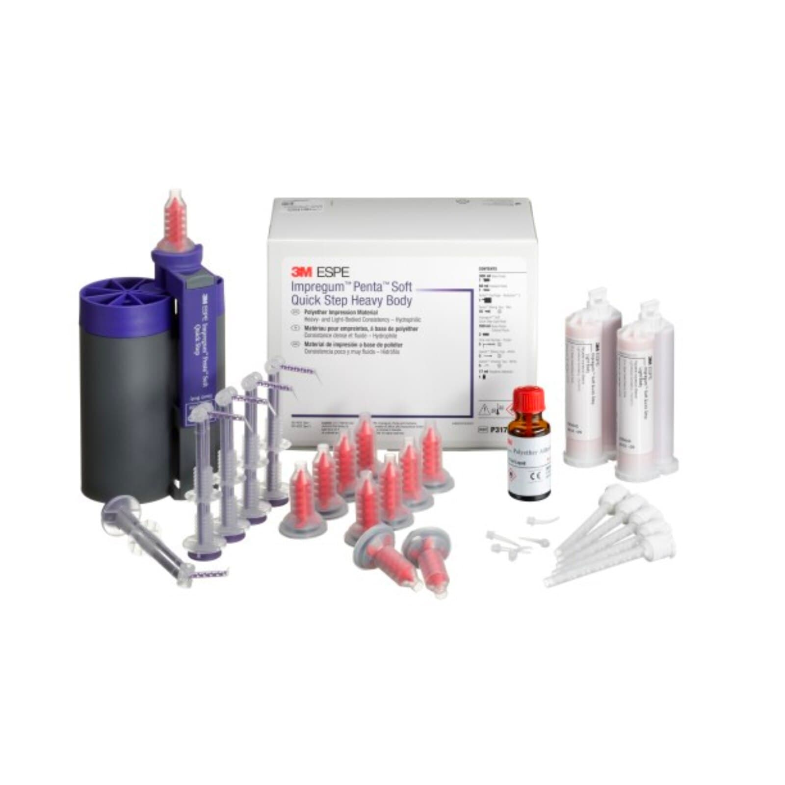 3M™ Impregum™ Penta™ Soft Quick Step Polyether Impression Material Intro Kit, Heavy Body/Light Body, P31779 thumbnail 2