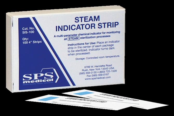 SPS Medical Steam Indicator Strips, 4" x 0.75", 100/Box, SIS-100 thumbnail 6