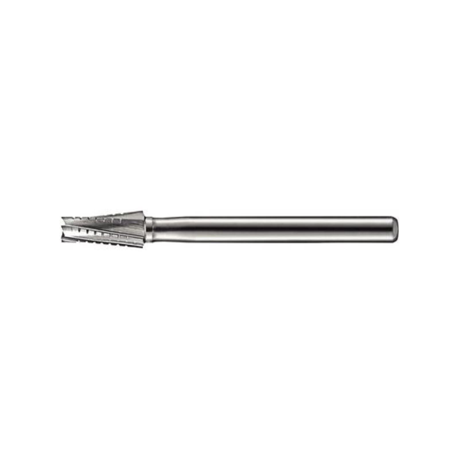 Kerr Operative Carbide Bur #701, Taper Flat End, X-Cut, 6 Flute, HP Shank, 1.2 mm Diameter, 3.7 mm Length, 5/Pk, HP701-KC5 thumbnail 2
