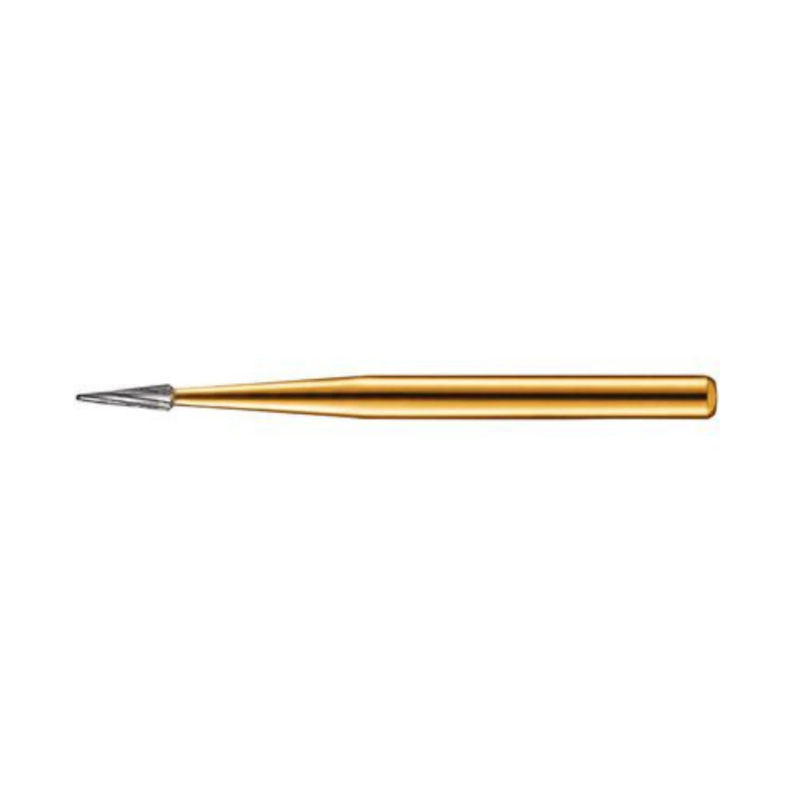 Kerr Trimming & Finishing Carbide Bur FG 7664, Taper Finishing, 12 Flute, 1.5 mm Diameter, 8.6 mm Length, 10/Pk, FG7664-KC0 thumbnail 2