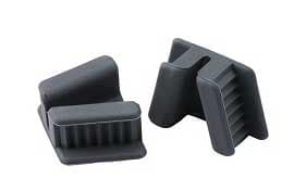 Mouth Props Rubber Dark Gray Medium-Child, 2/Pk - Mouth Props Rubber Dark Gray Medium-Child 2/Pk - Image 1